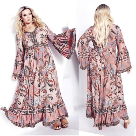 Desert Rose Bohemian Dress main image 1